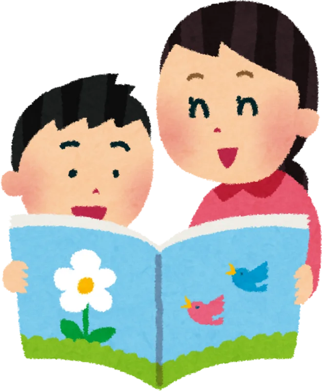 Familia leyendo