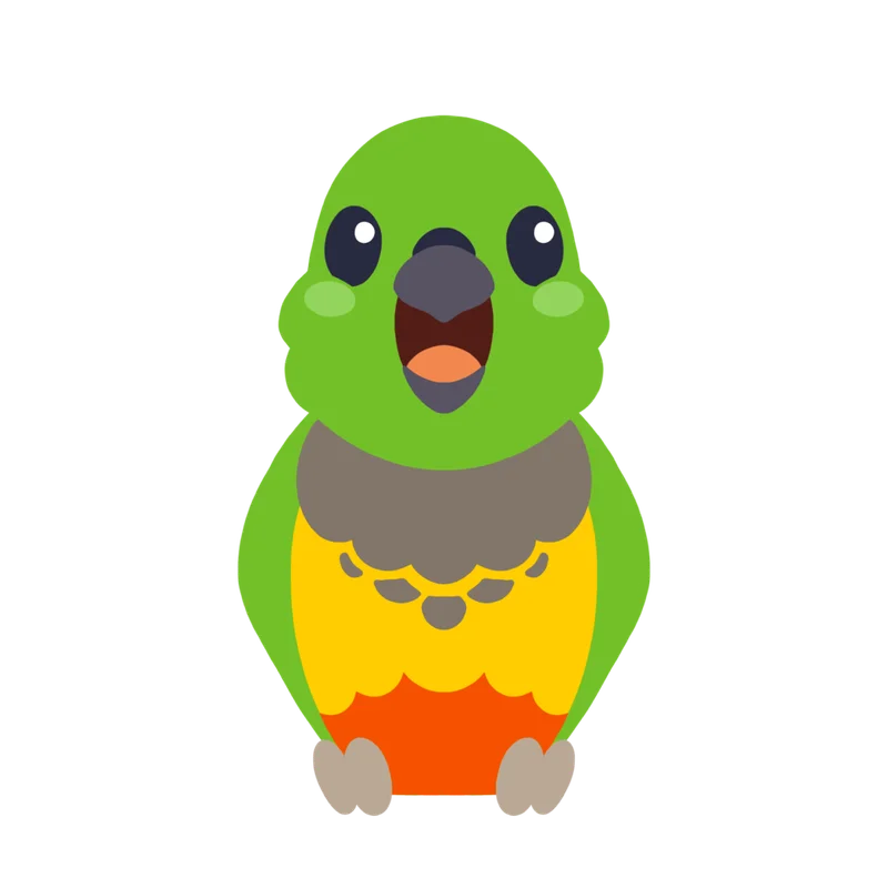 Plumita el loro de Cuenta Conmigo
